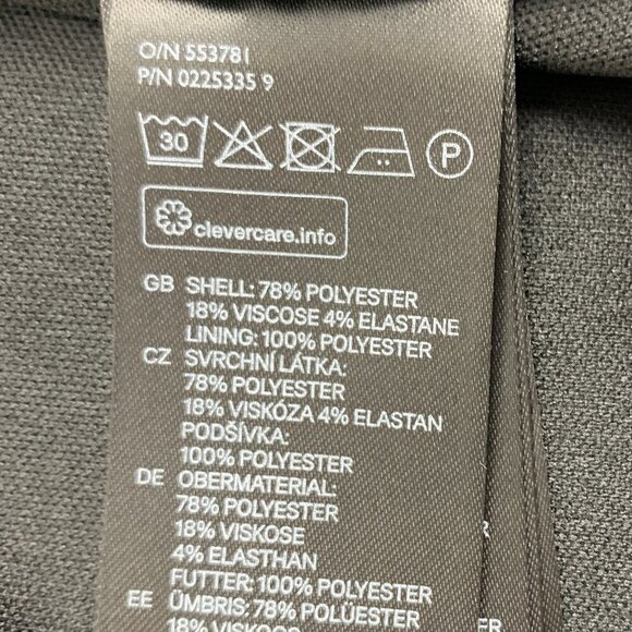 H&M Open Front Knit Viscose Blend Polka Dot Blazer Women's Size XS - Picture 6 of 6